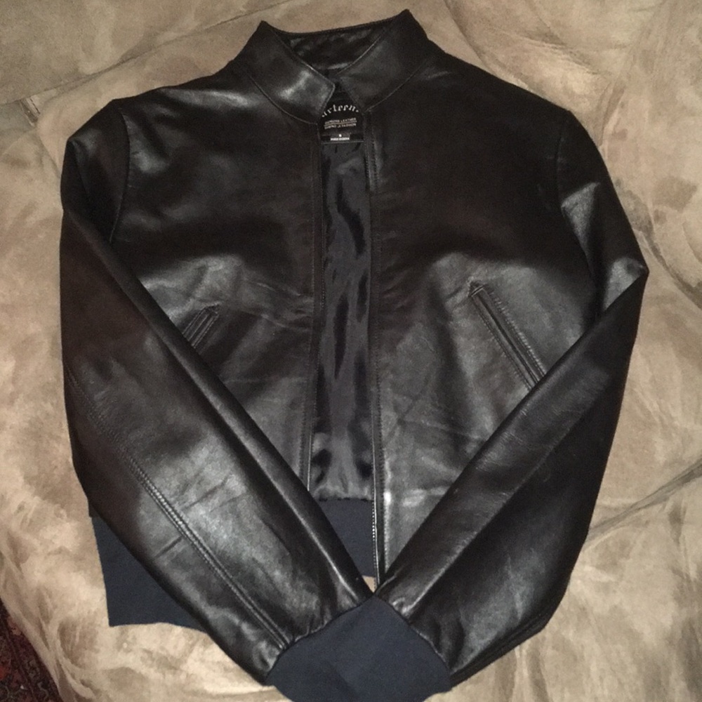 Black Genuine Leather Jacket